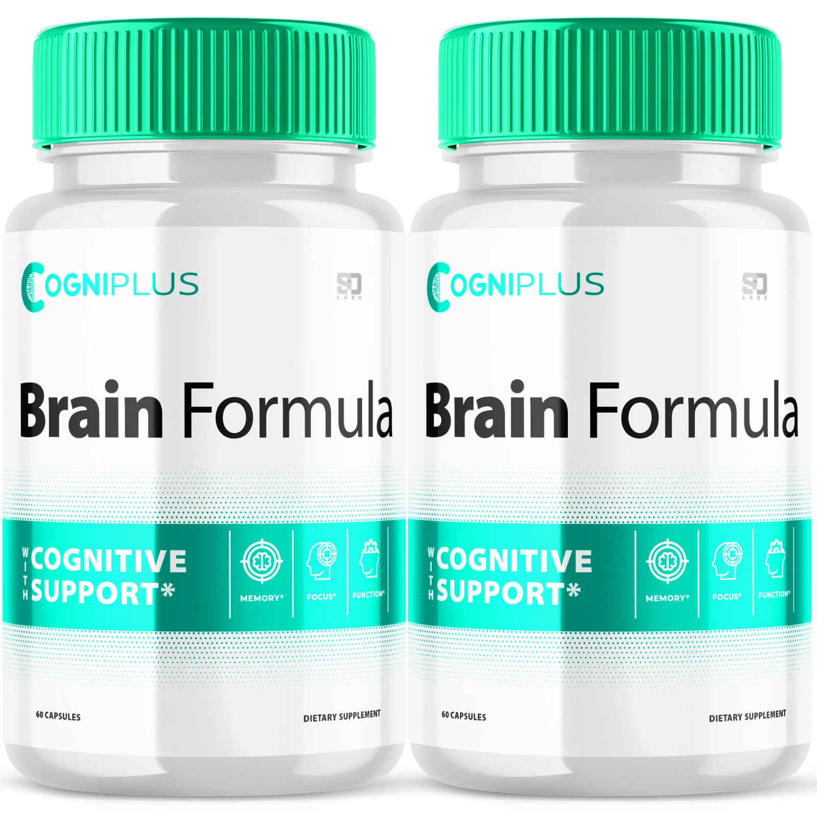 (2 Pack) Cogniplus Pills - Brain Health & Cognitive Support Supplement - 120ct