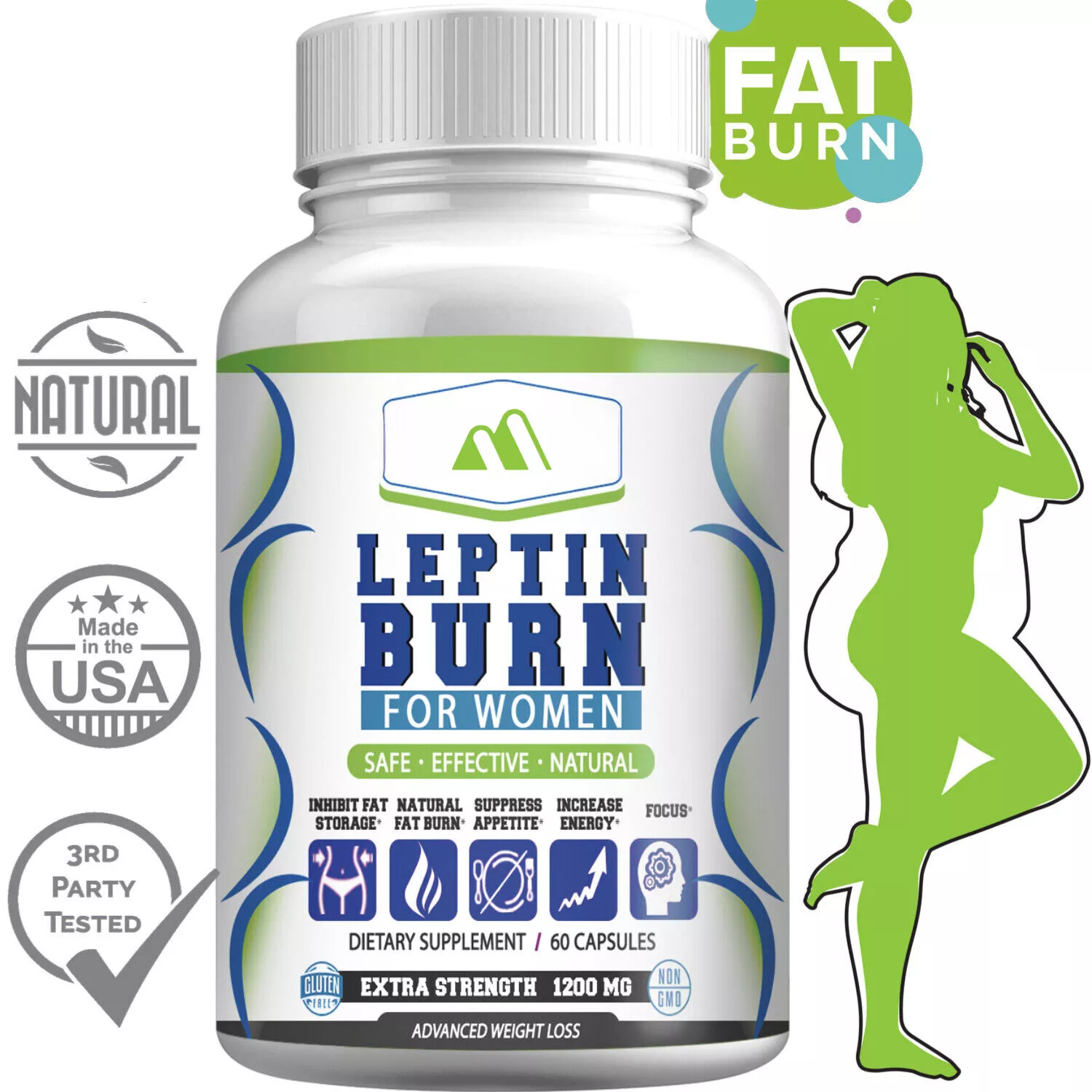 Leptin Burn, Diet Pills That Work Fast for Women, Appetite Suppressant