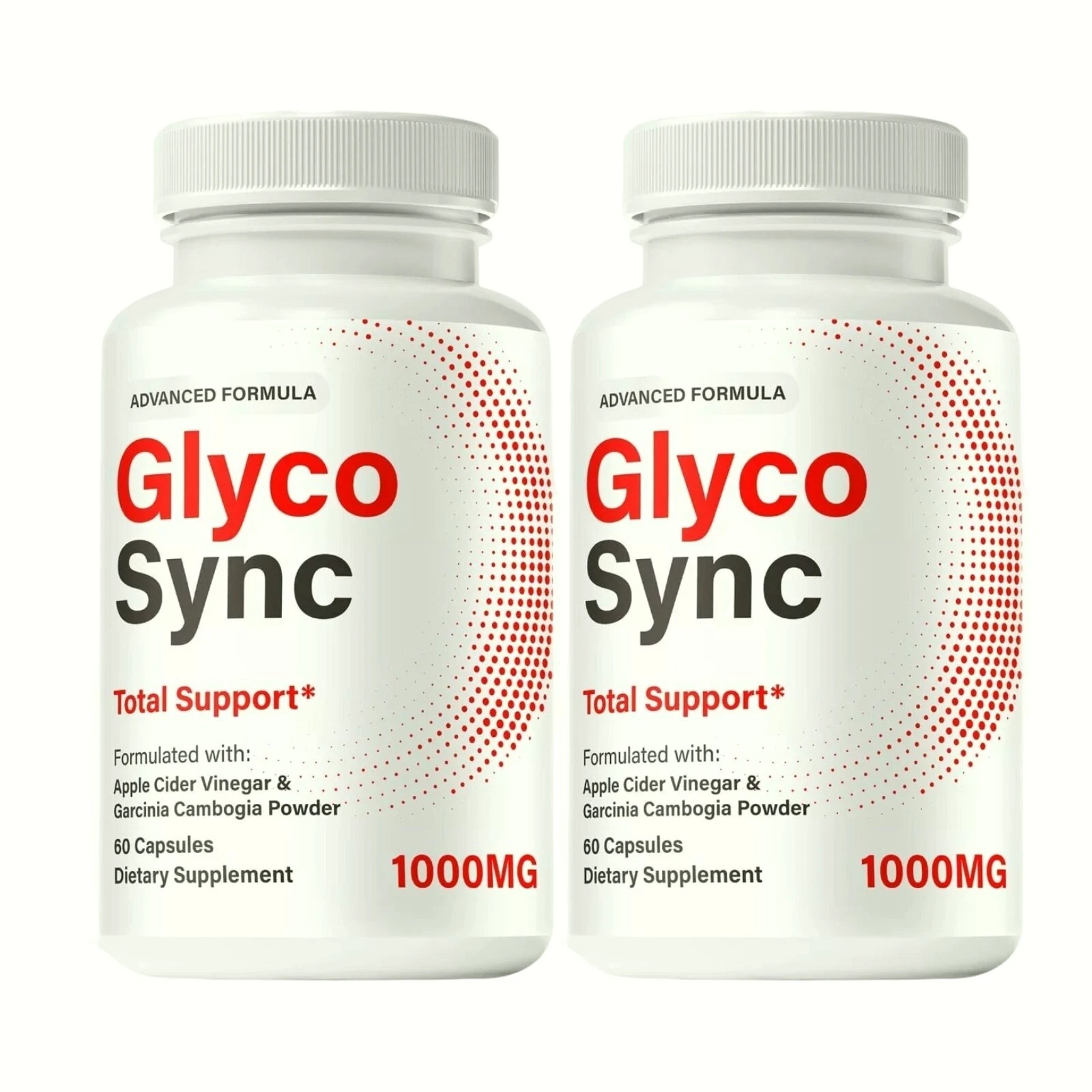 2-Pack Glyco Sync Capsules – GlycoSync Sugar Optimizer Pills - 120 Capsules