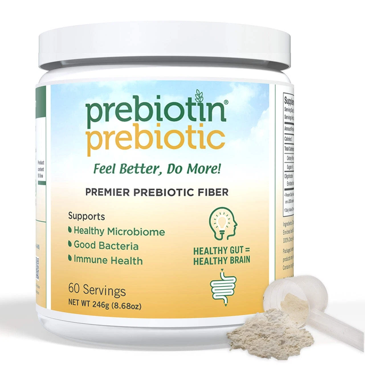 Prebiotin Prebiotic Fiber 8.5 Oz X 6