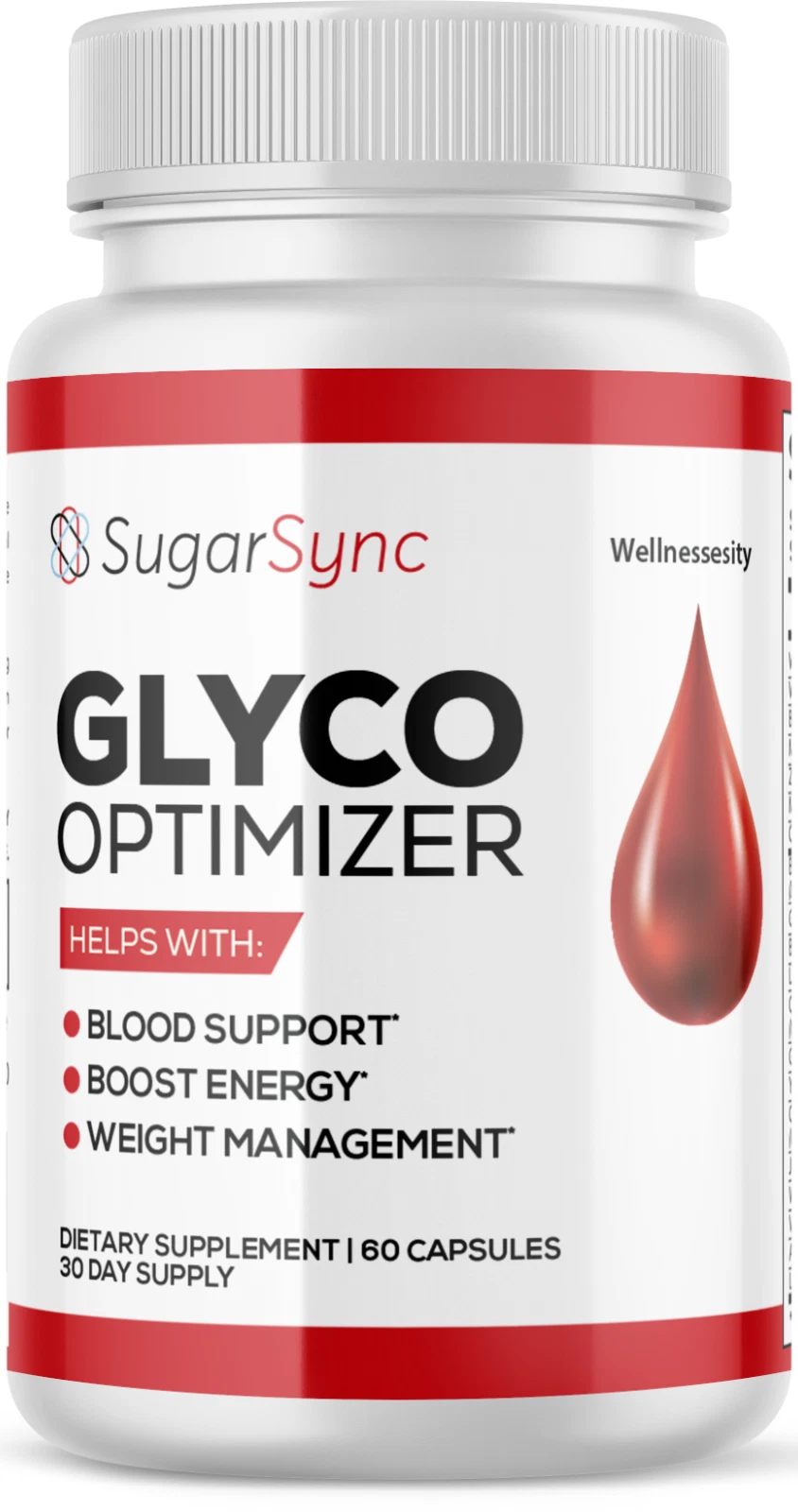 Sugar Sync Glyco Optimizer Maximum Strength Glycogen Supplement - 60 Capsules