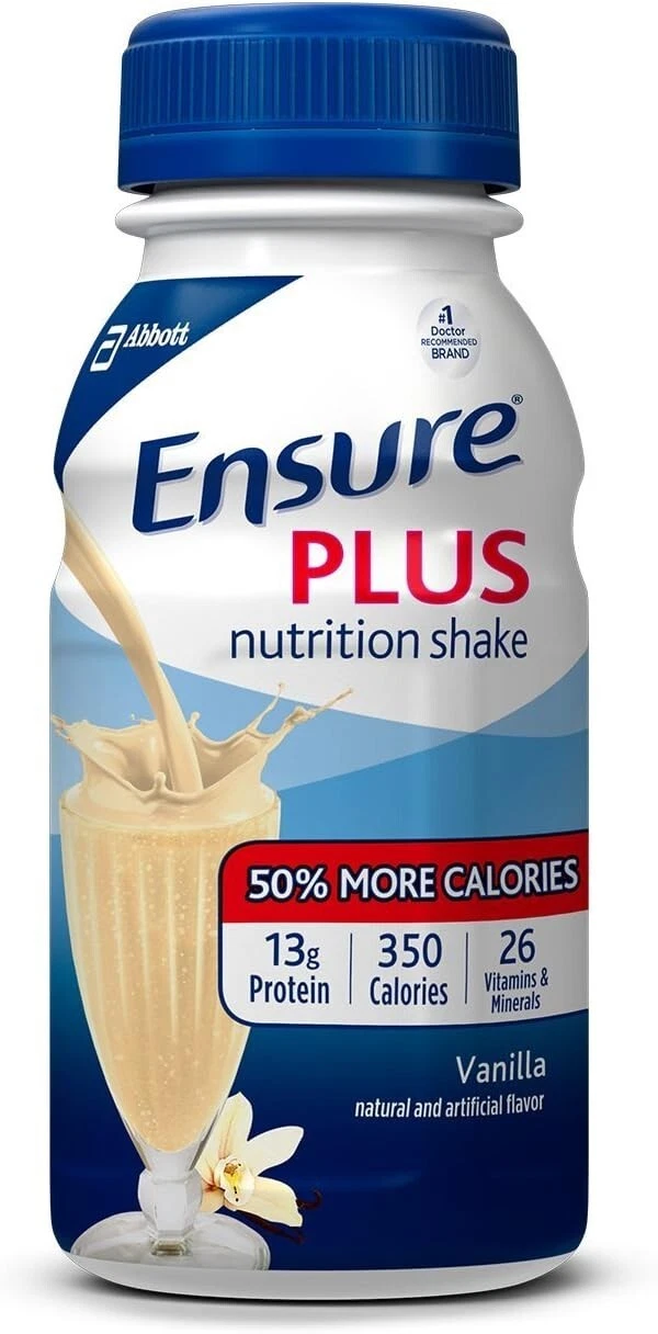 Ensure Plus Nutritional Supplement Chocolate Drink