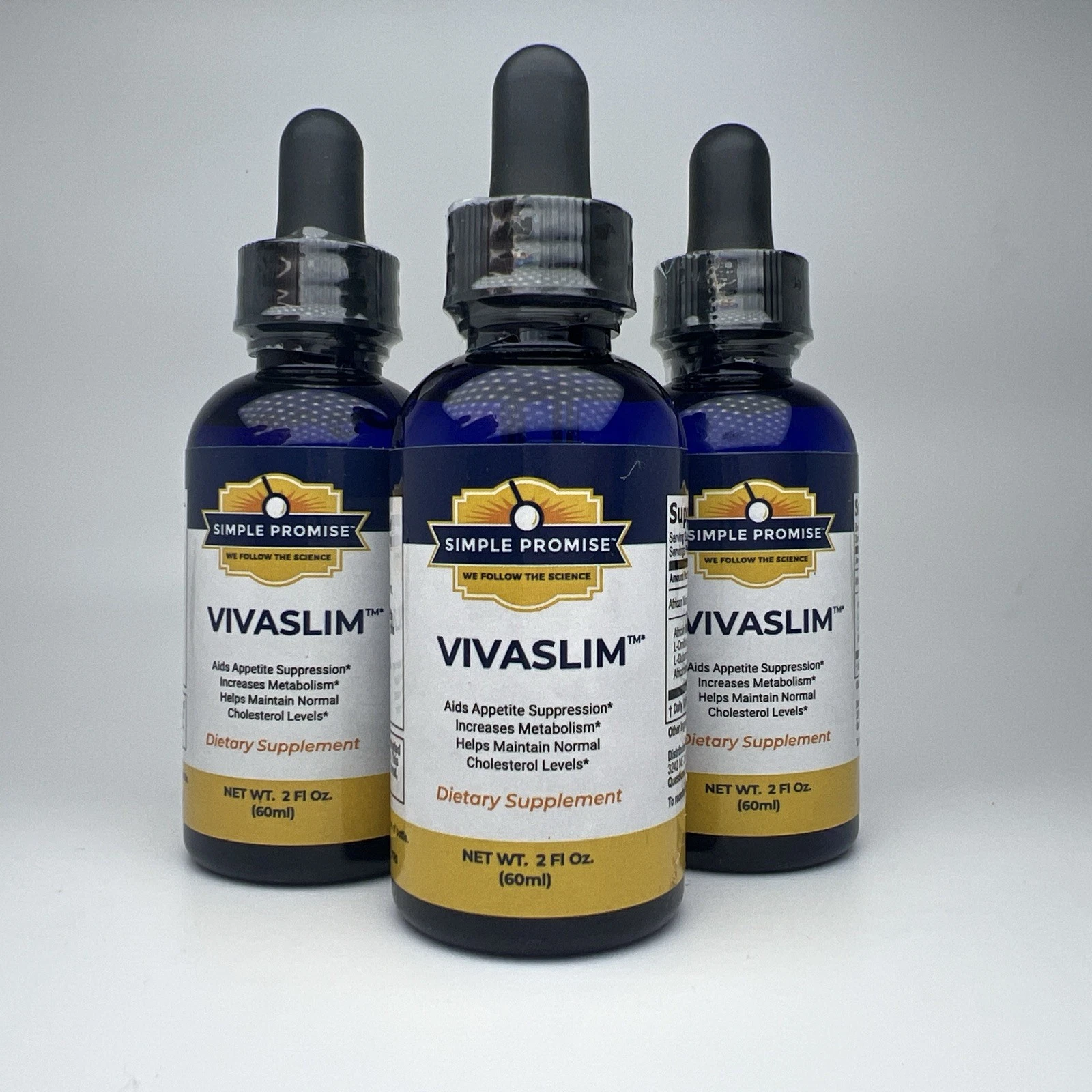 Simple Promise VIVASLIM Appetite Suppression (Pack of 3) - 100% Authentic