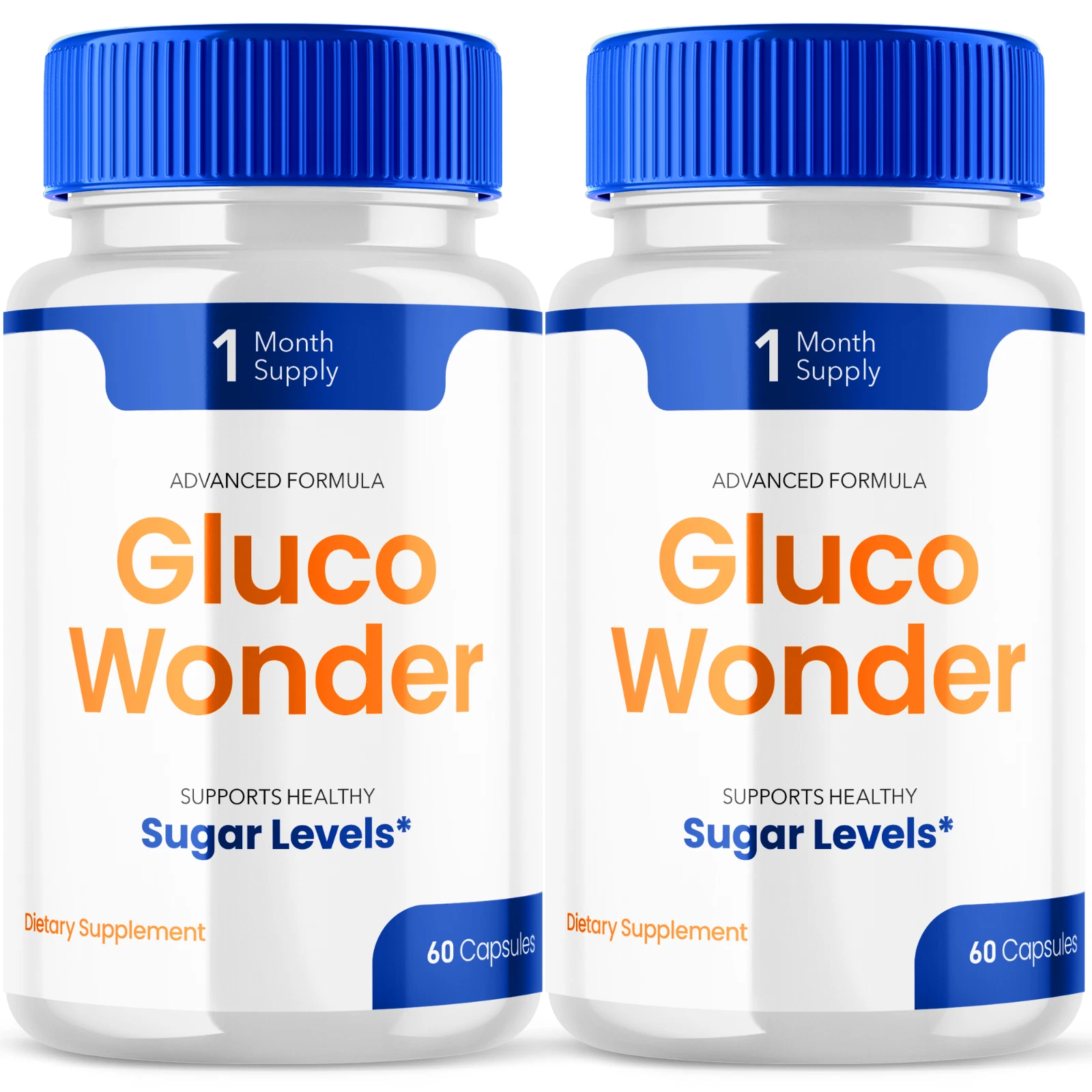 Gluco Wonder Advanced Formula Glycogen Health & Wellness Supplement 120 Capsules
