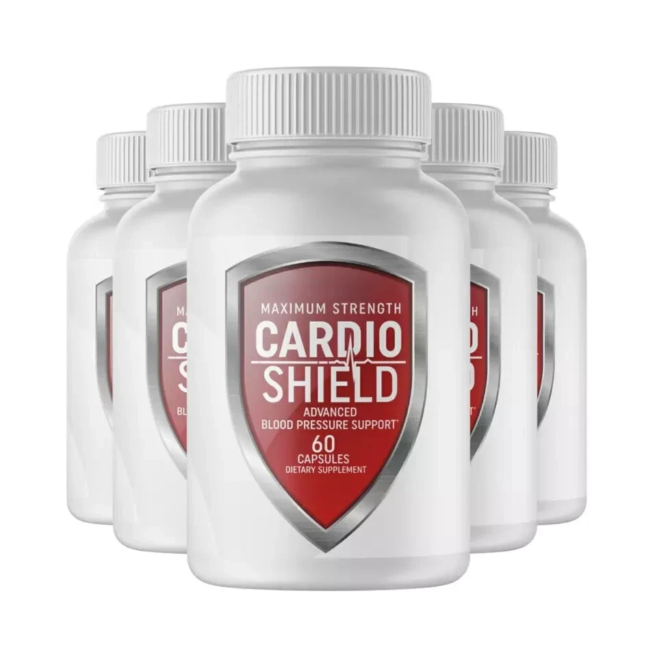 Cardio Shield Advance Blood Pressure Support Supplement (300 Capsules) 5-Pack