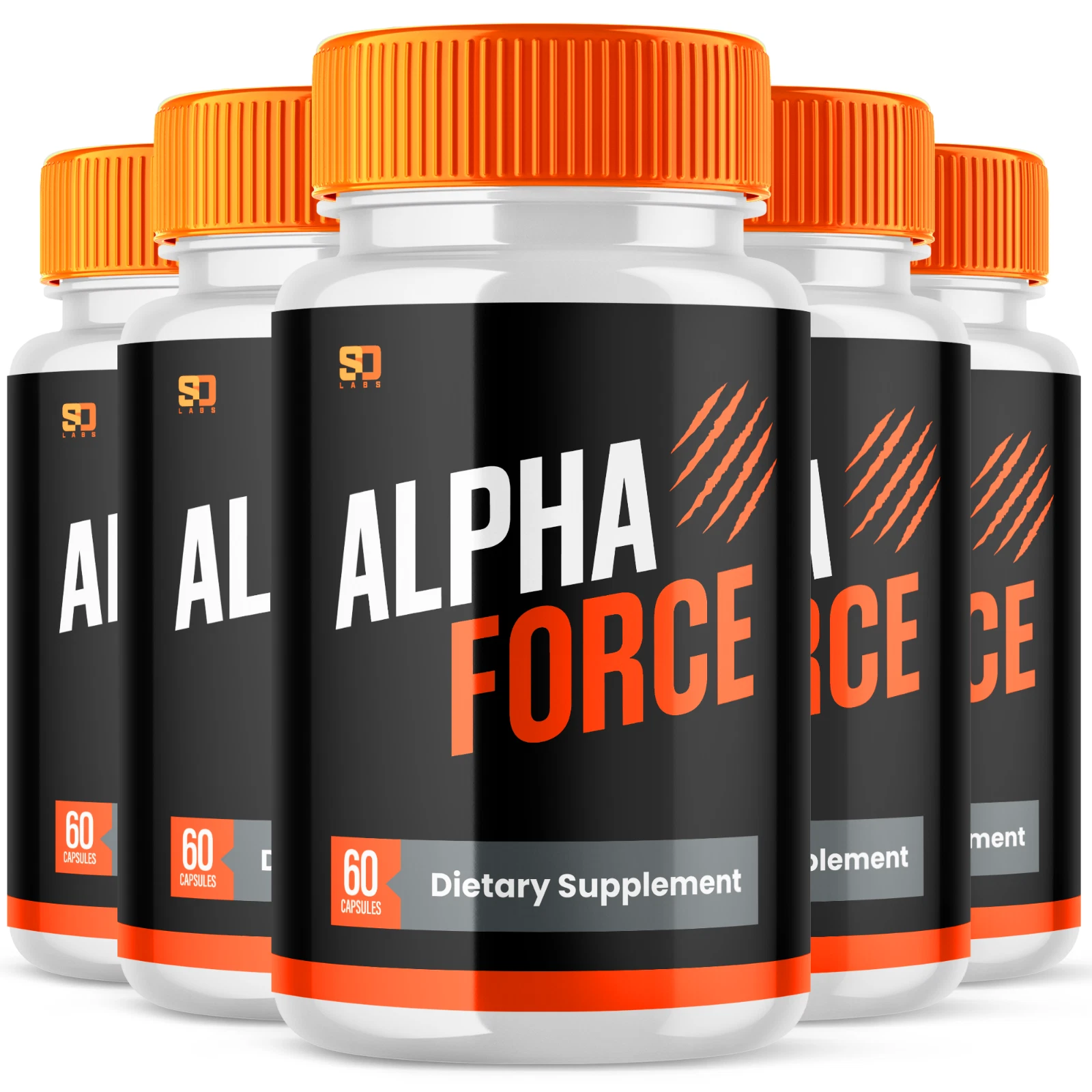 Alpha Force for Men Advanced Formula Supplement 5 Pack