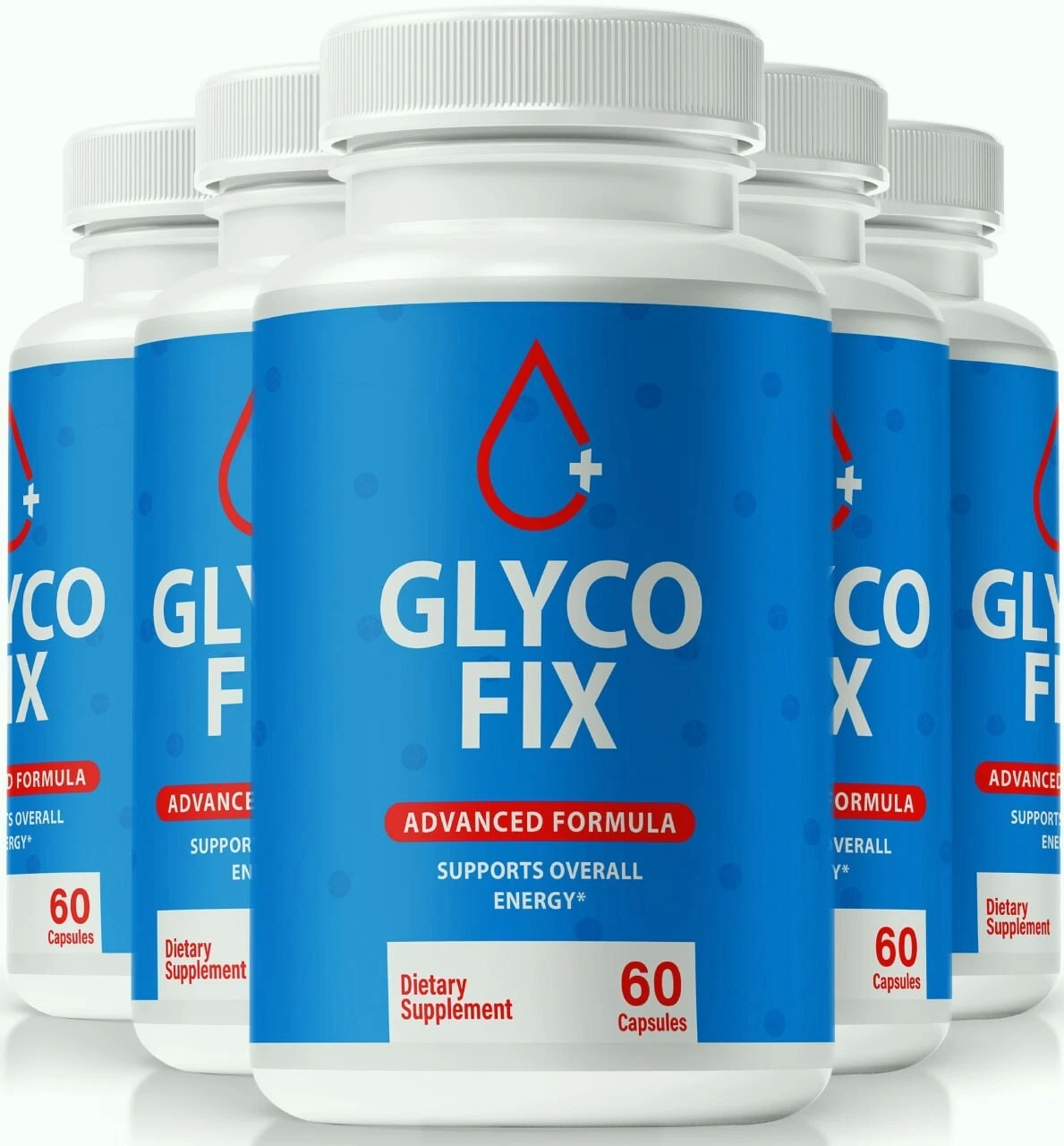 (5 Pack) Glyco Fix Blood Support Capsules to Maintain Blood Levels and Flow