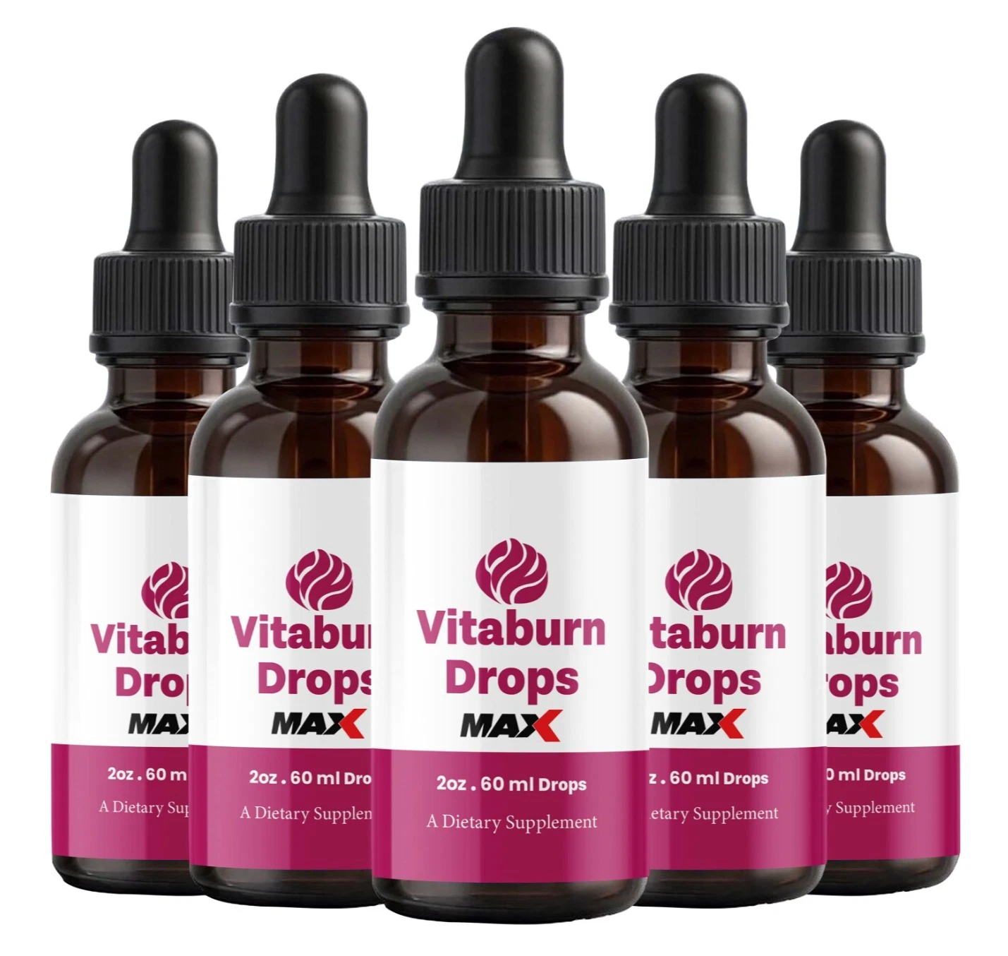 vitaburn drops - vital burn liquid drops - Vita Burn weight loss drops (5 Pack)