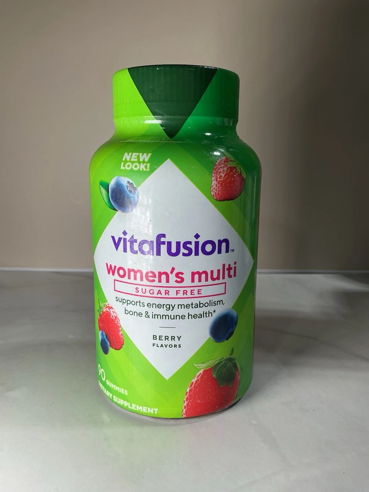 Vitafusion Gummy Vitamins Women's Sugar Multi Gummies 90 Ct Exp Nov 2025
