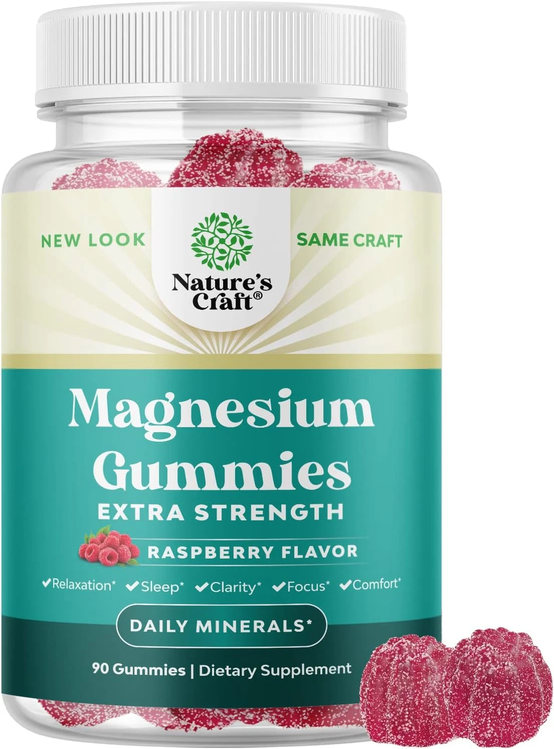 Extra Strength Magnesium Gummies for Adults - Relaxing Magnesium Citrate Gummies