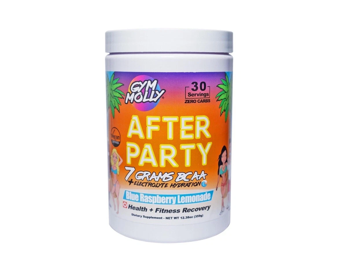 Gym Molly After Party Bcaa Plus Electrolyte Hydration Aminos Coconut Water Prime