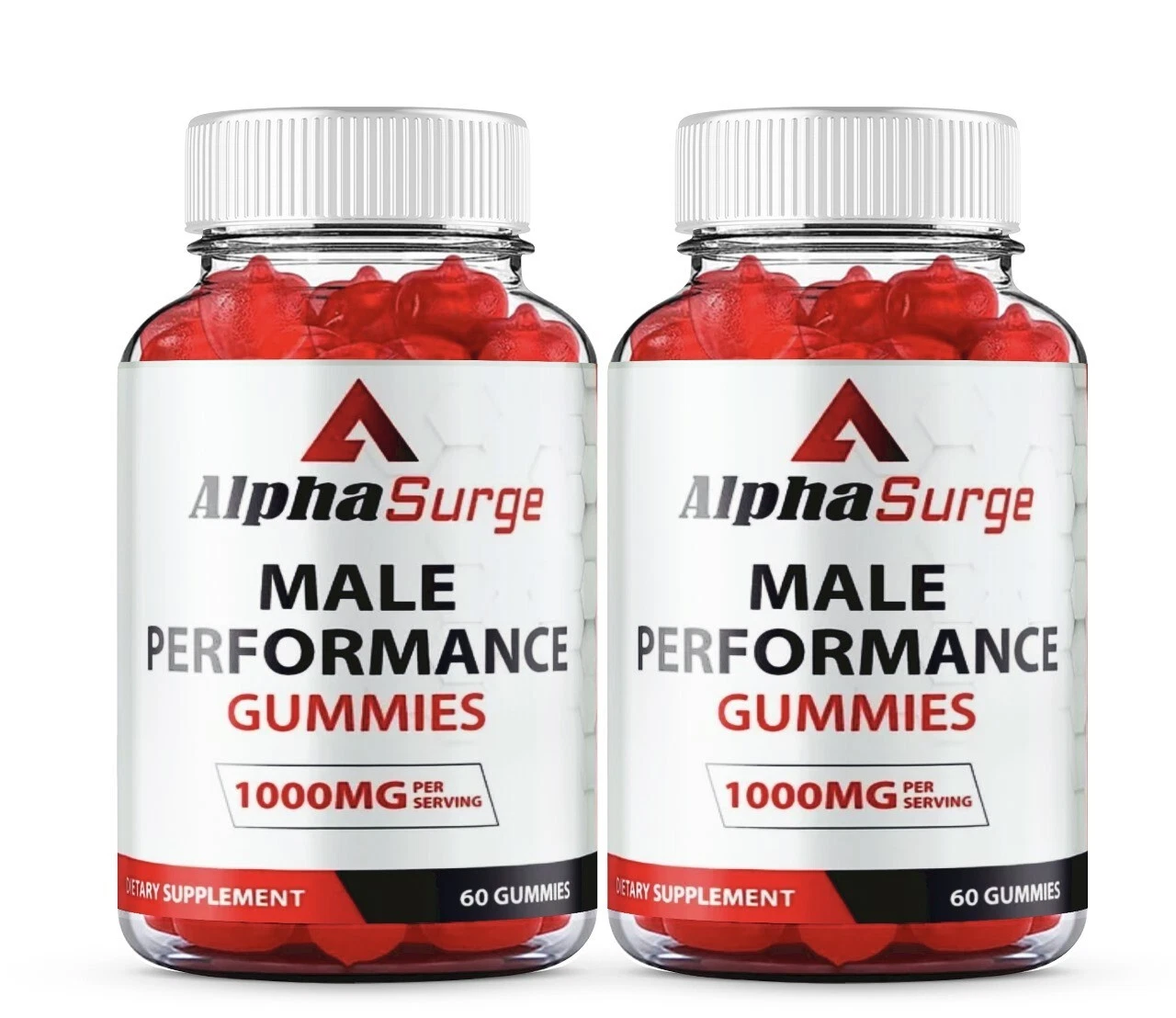 ( 2 Pack )Alpha Surge for Men, AlphaSurge Male Performance Gummies Male Support
