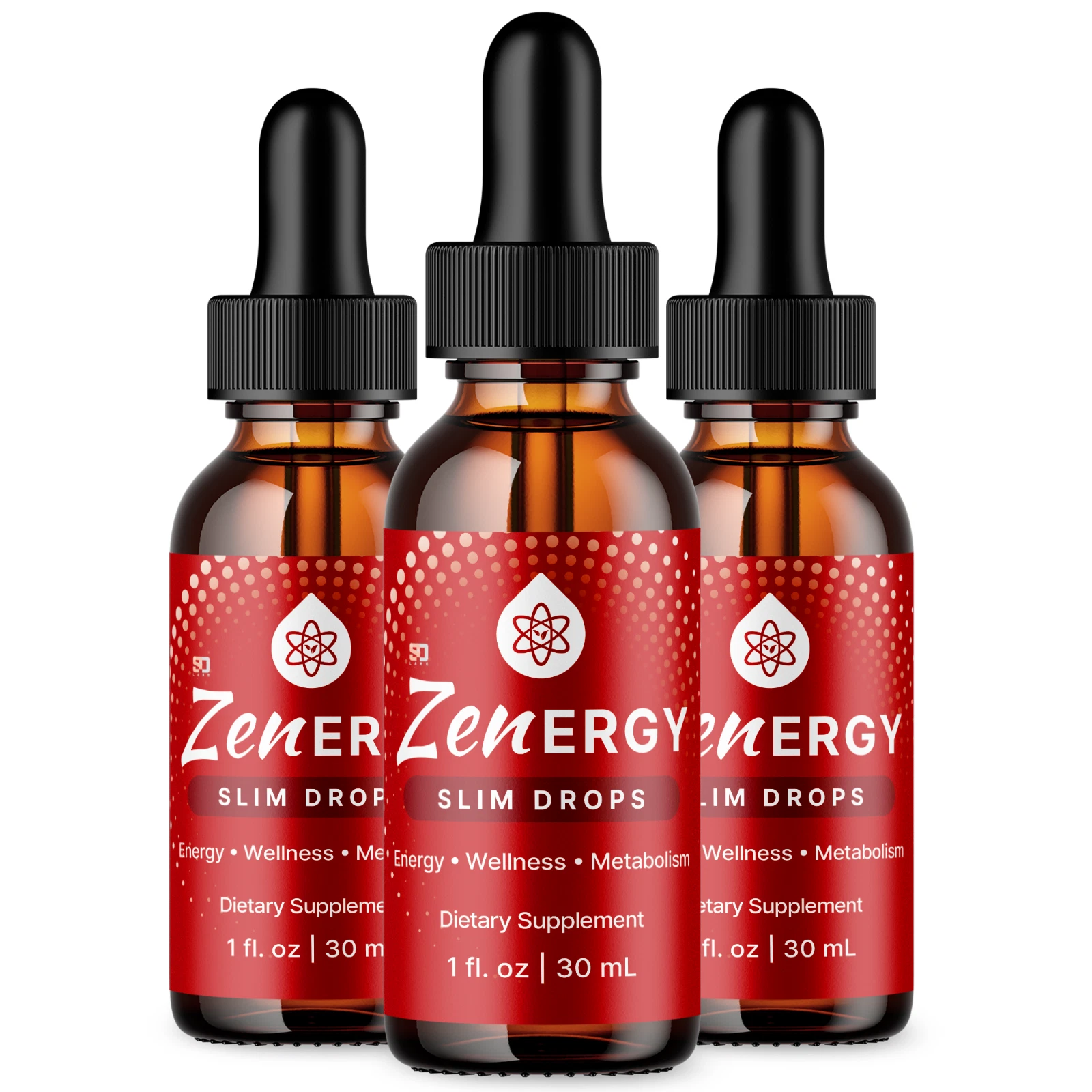 Zenergy Slim Drops - Support Weight Management and Daily Energy (3 Pack)