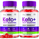 (2 Pack) Proslim Keto Gummies, Pro Slim ACV Keto Weight Loss (120 Gummies)