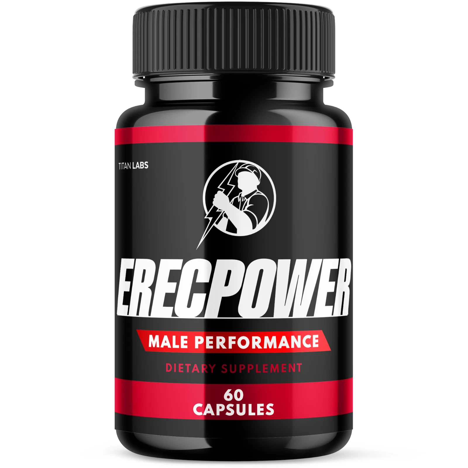 Erecpower for Men, Erec Power Advanced Formula Male Support Pills (60 Capsules)