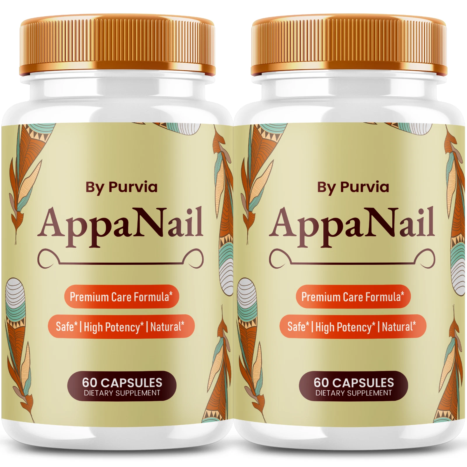 (2 Pack) Appanail Support Capsules Advanced Formula Overall Wellness Support