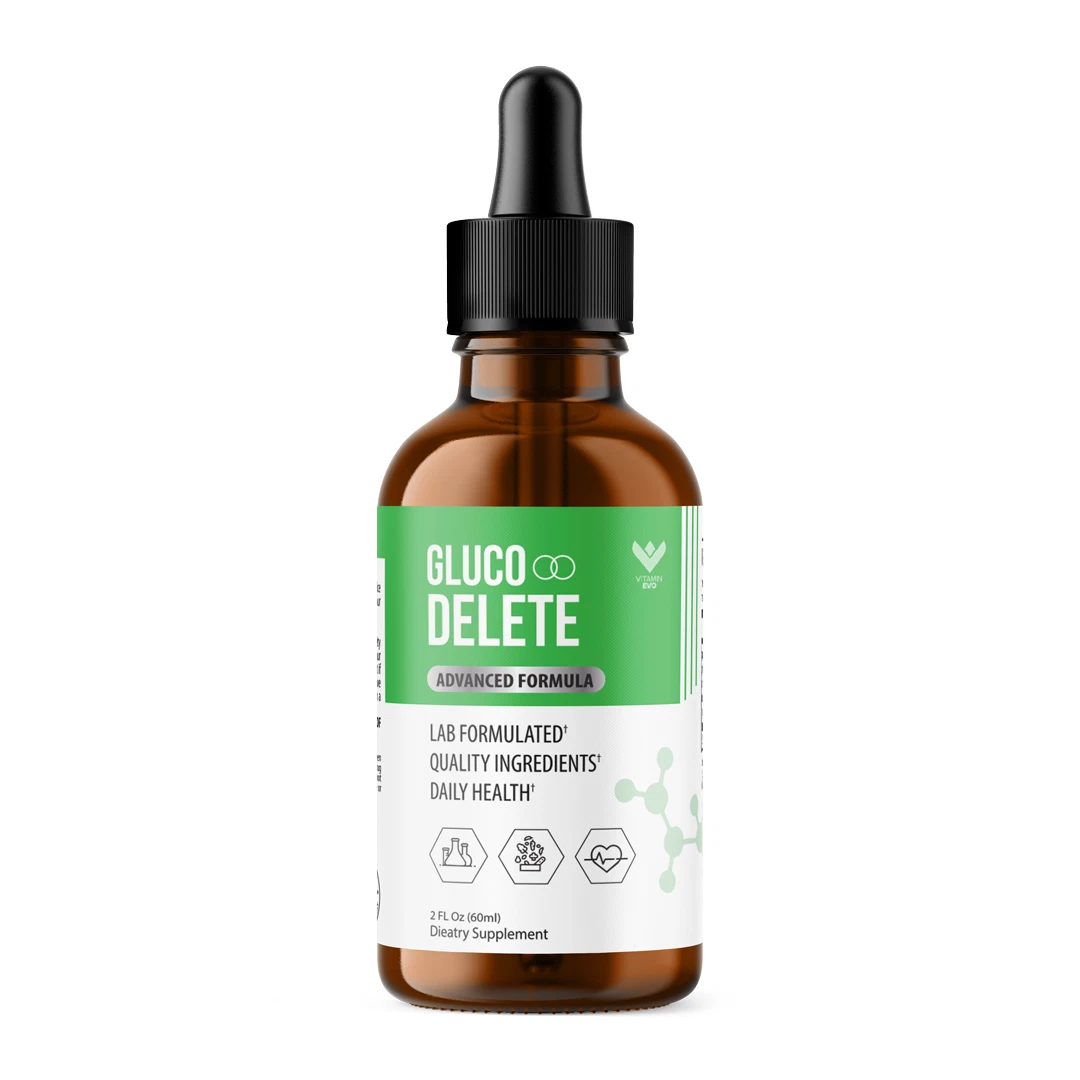 Gluco Delete Drops, Glucodelete Healthy Blood Level Support (30 Servings)