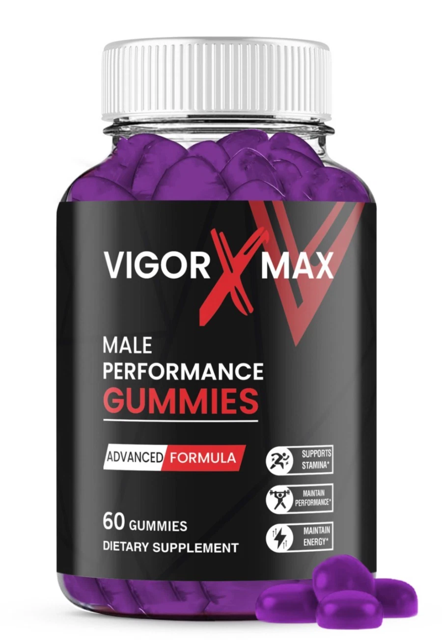 (1 Pack) Vigor X Max Gummies for Men, Vigor XMax Advanced Male Health Support