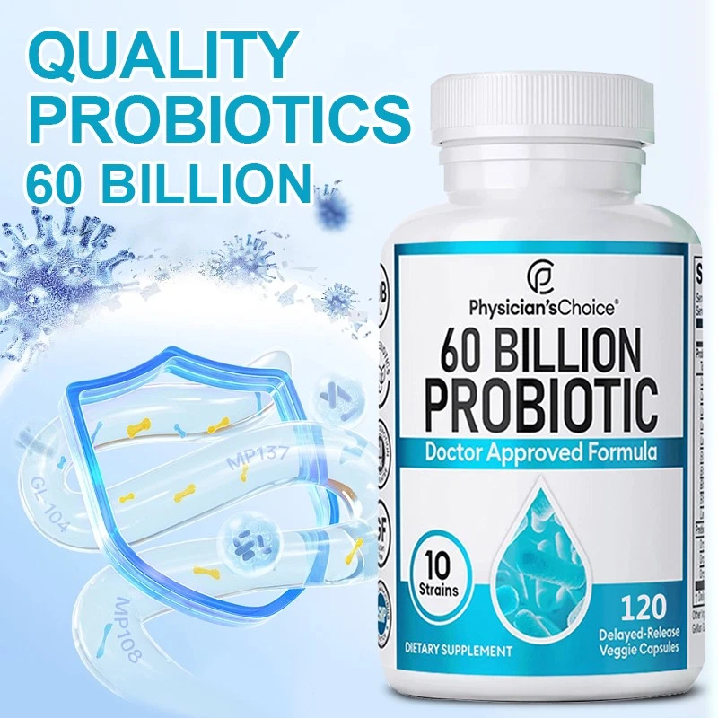 60 Billion Probiotic Immune System Boosting Support Gut & Digestive Health