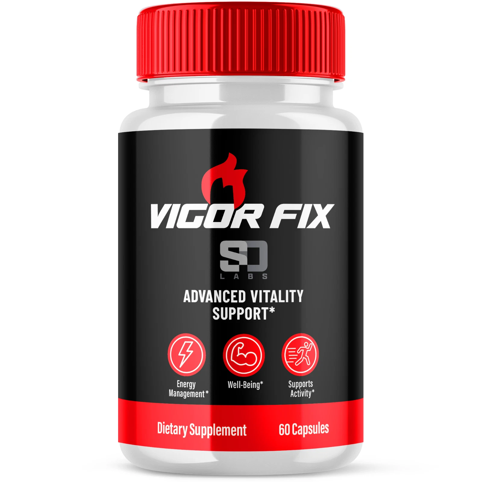Vigor Fix Male Health Pills - Boost Masculine Vitality and Performance (1 Pack)