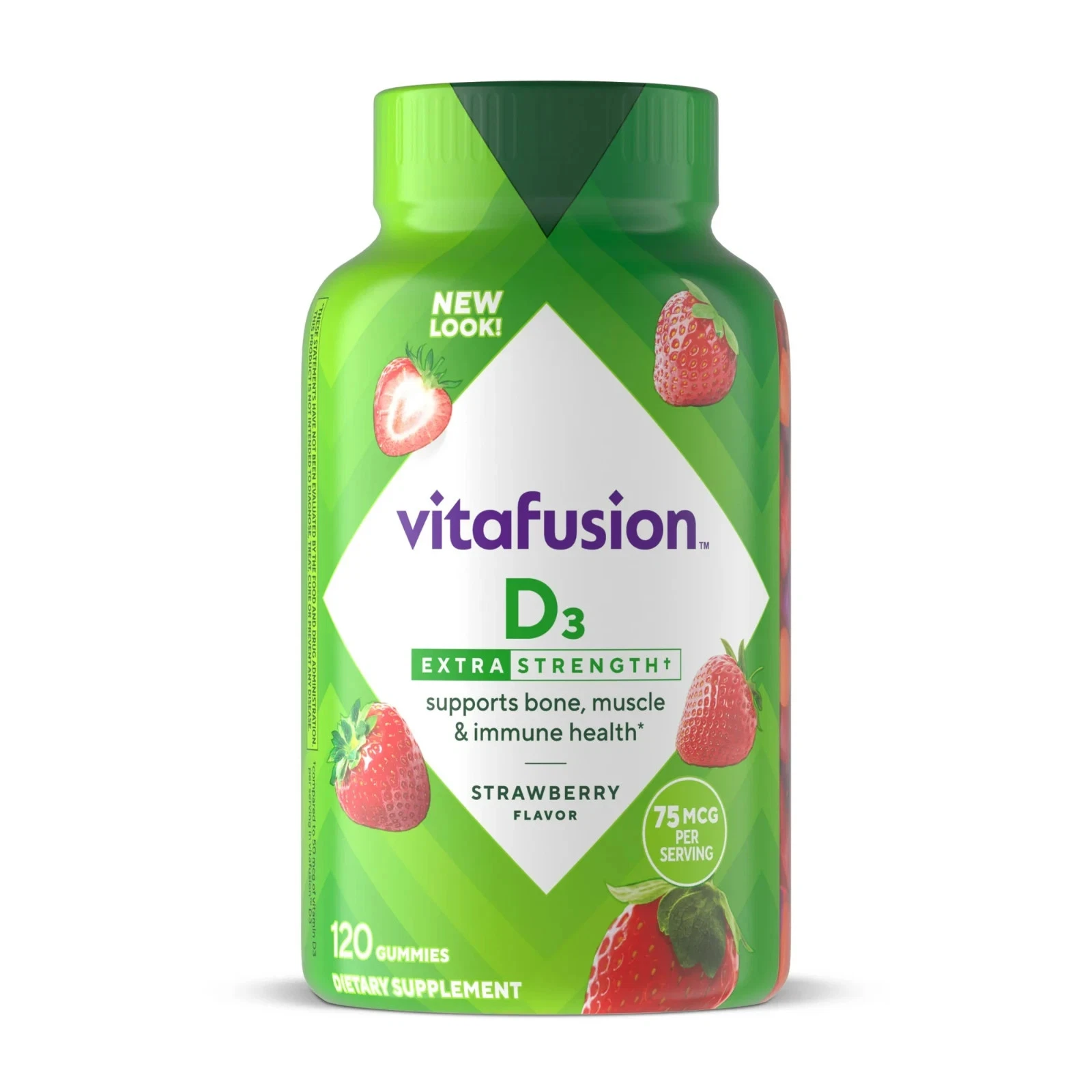Vitafusion Extra Strength Vitamin D3 Gummy Vitamins- 120 ct