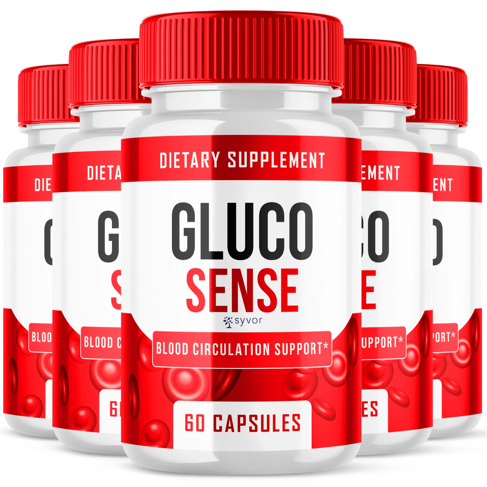 Gluco Sense Advanced Blood Formula Glycogen Max Support Supplement 300 Capsules