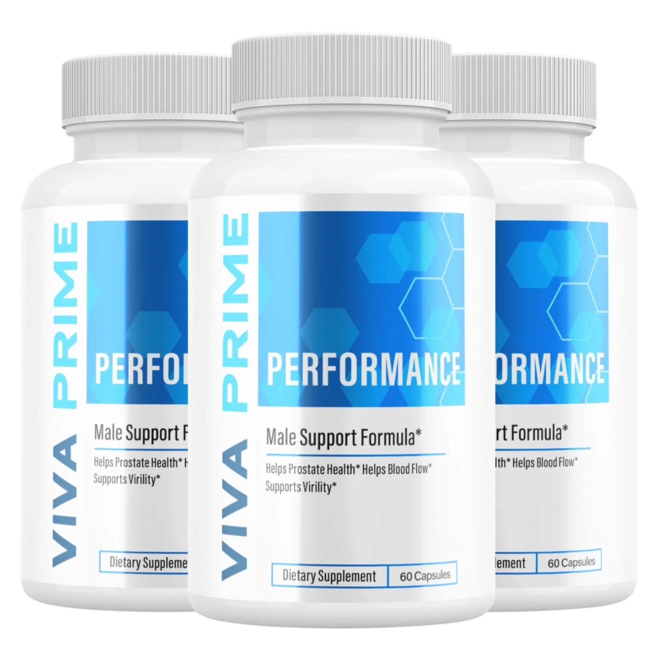 (3 Pack) Viva Prime Performance Capsules, VivaPrime Advanced Pills
