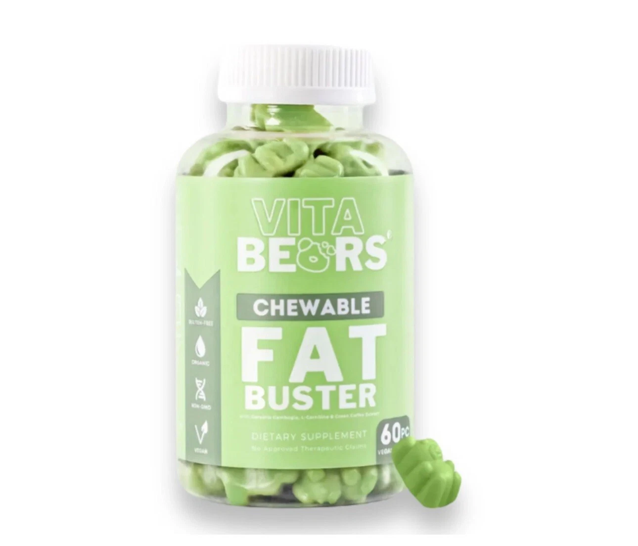 VitaBears FAT BUSTER Vitamins - 60 Gummies
