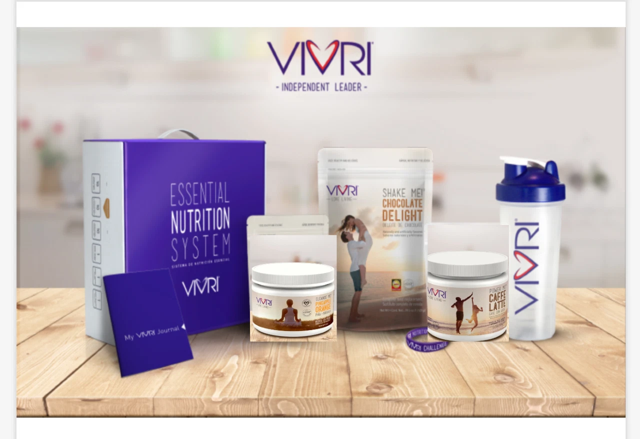 NEW VIVRI SNE / ShakeMe: Chocolate * PowerMe: CaffeLatte * CleanseMe: Pineapple