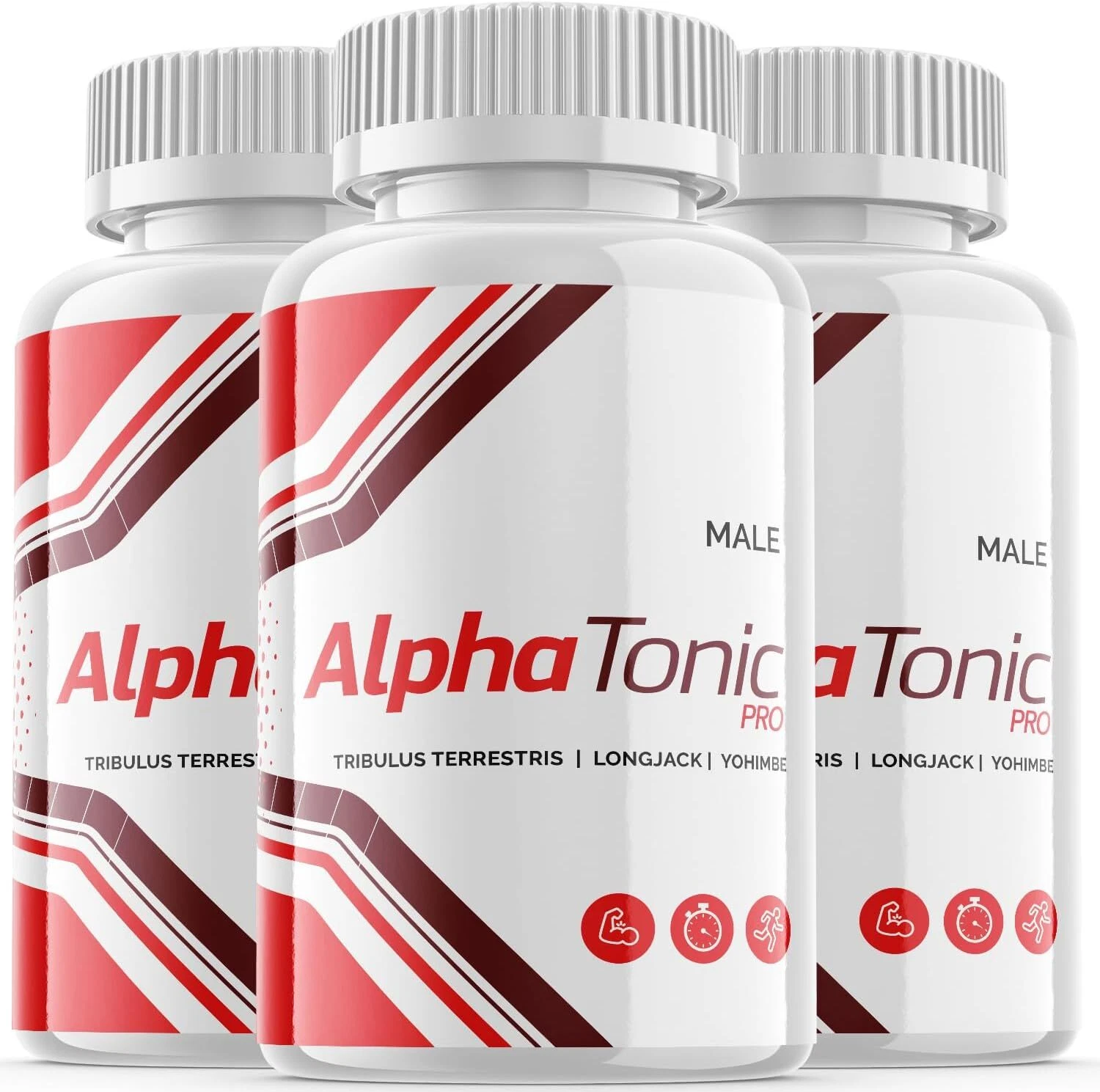 Alpha Tonic Male Pills - Alpha Tonic Male Support Supplement OFFICIAL - 3 Pack