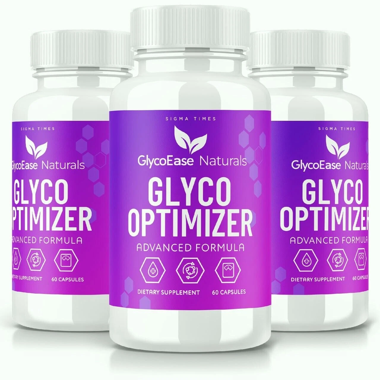 (3 Pack) Glycoease Naturals Glyco Optimizer Pills to Support Blood Sugar Levels