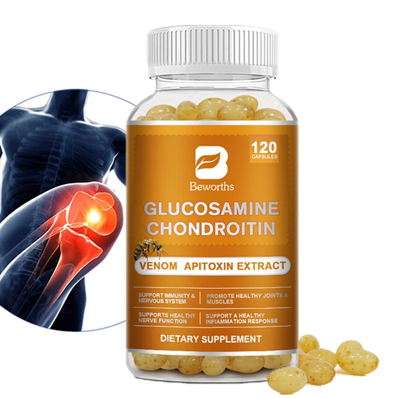 Glucosamine Chondroitin MSM Joint Support Supplement Enhances Flexibility