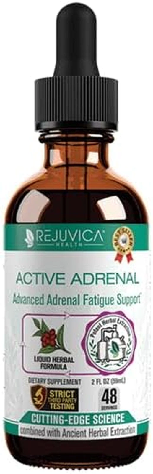 Active Adrenal - Advanced Adrenal Support Tincture - Liquid Delivery for Better