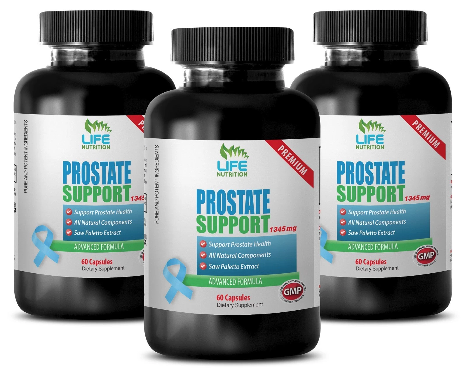 Immune System Capsules - Prostate Support 1345mg - Pygeum Africanum Powder 3B