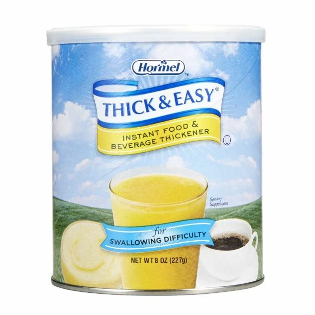 Thick & Easy Food and Beverage Thickener, Unflavored 8 oz. Can, 1 Count