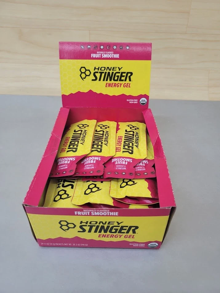 Honey Stinger Organic Fruit Smoothie Energy Gel, 24 pack