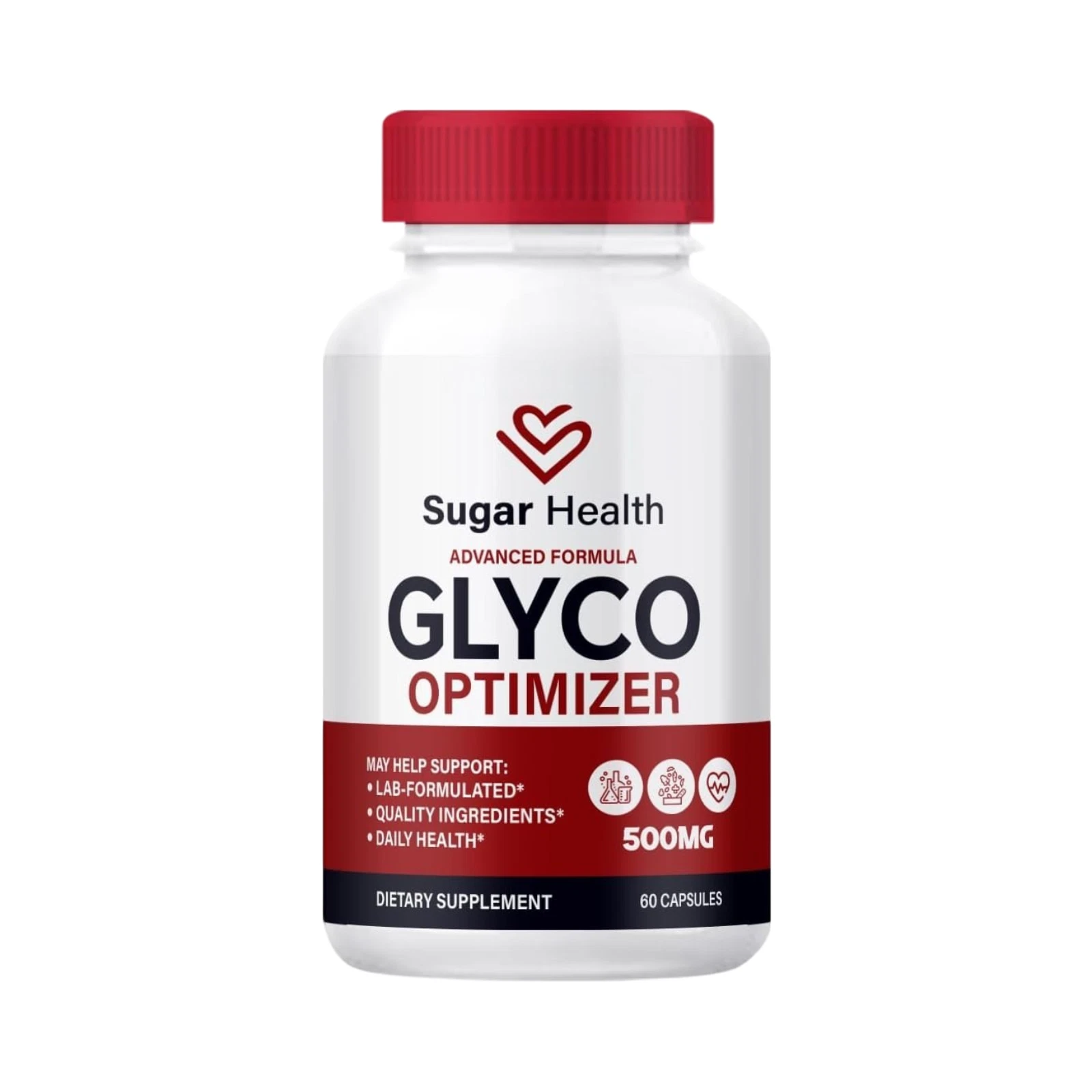 Sugar Health Glyco Optimizer Supports Blood Pressure & Health (60 Caps)
