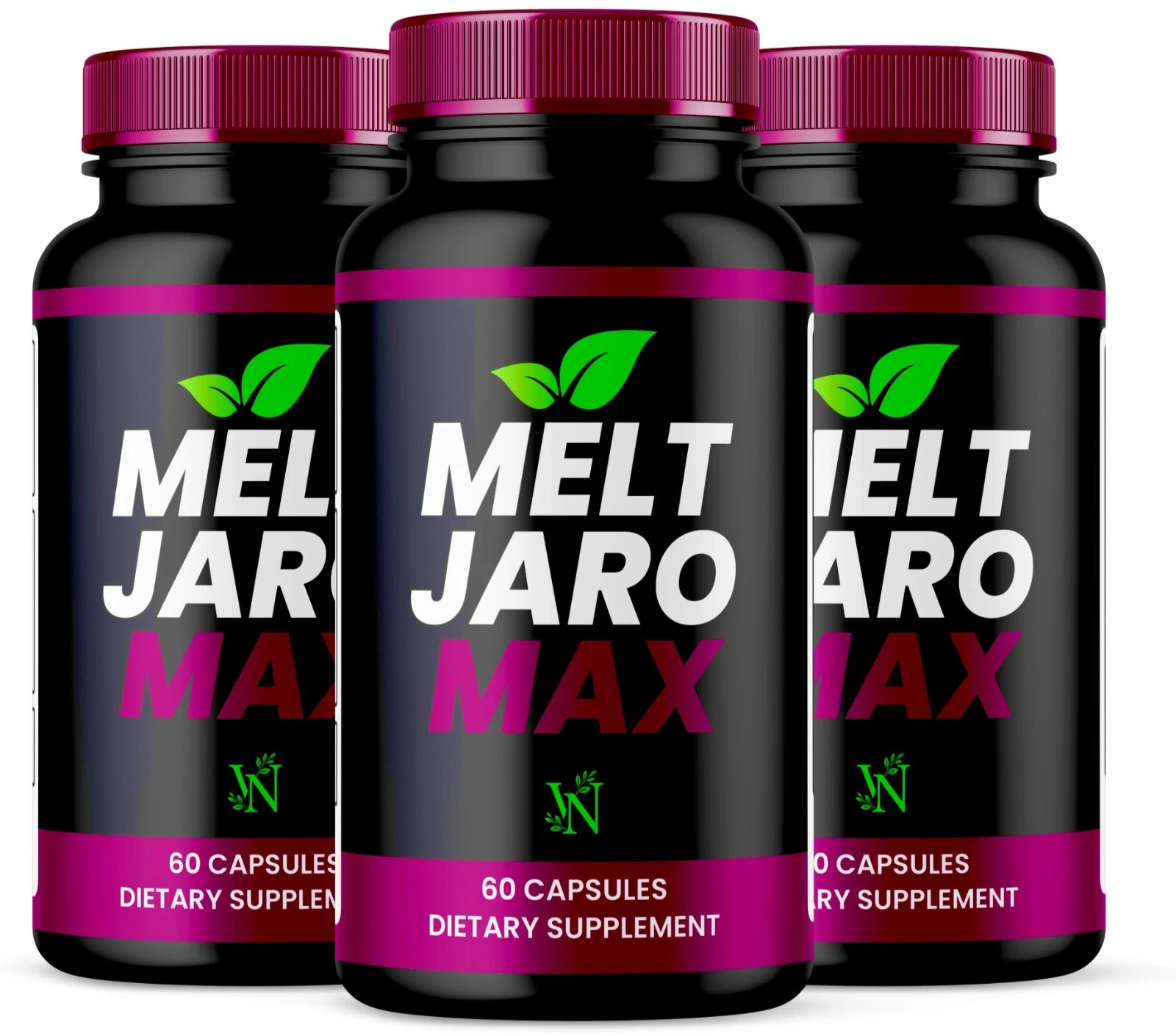 Melt Jaro Max Capsules -MeltJaro Dietary Supplement for Weight Loss Jarrow 3Pack