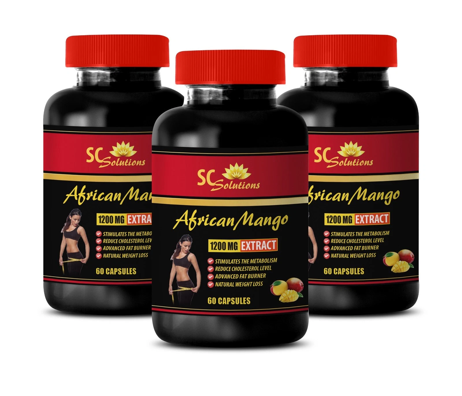 weight loss herbs - AFRICAN MANGO 1200MG - african mango plus weight loss-3B