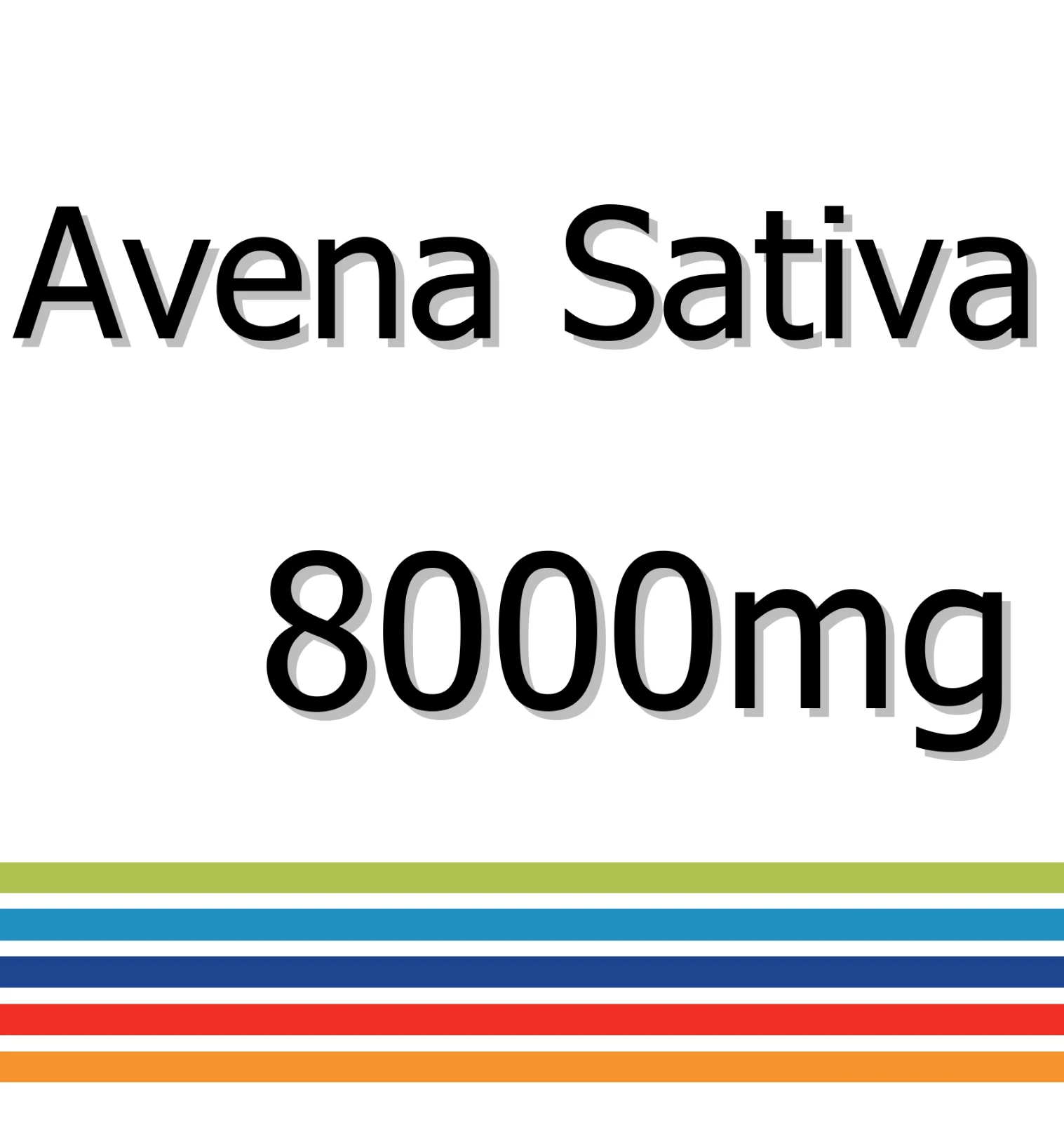 Avena Sativa 8000mg x 30 Tablets - Skin Soothing