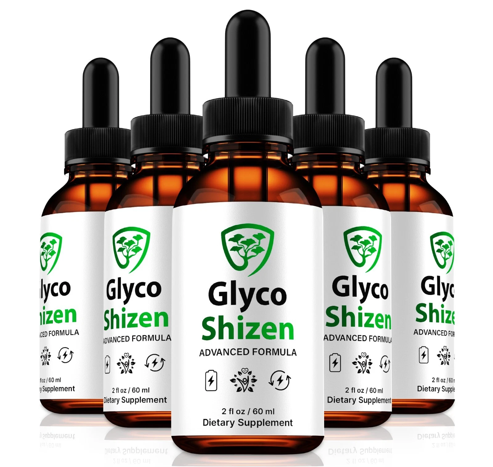 (5 Pack) GlycoShizen Drops Support Healthy Blood Balance