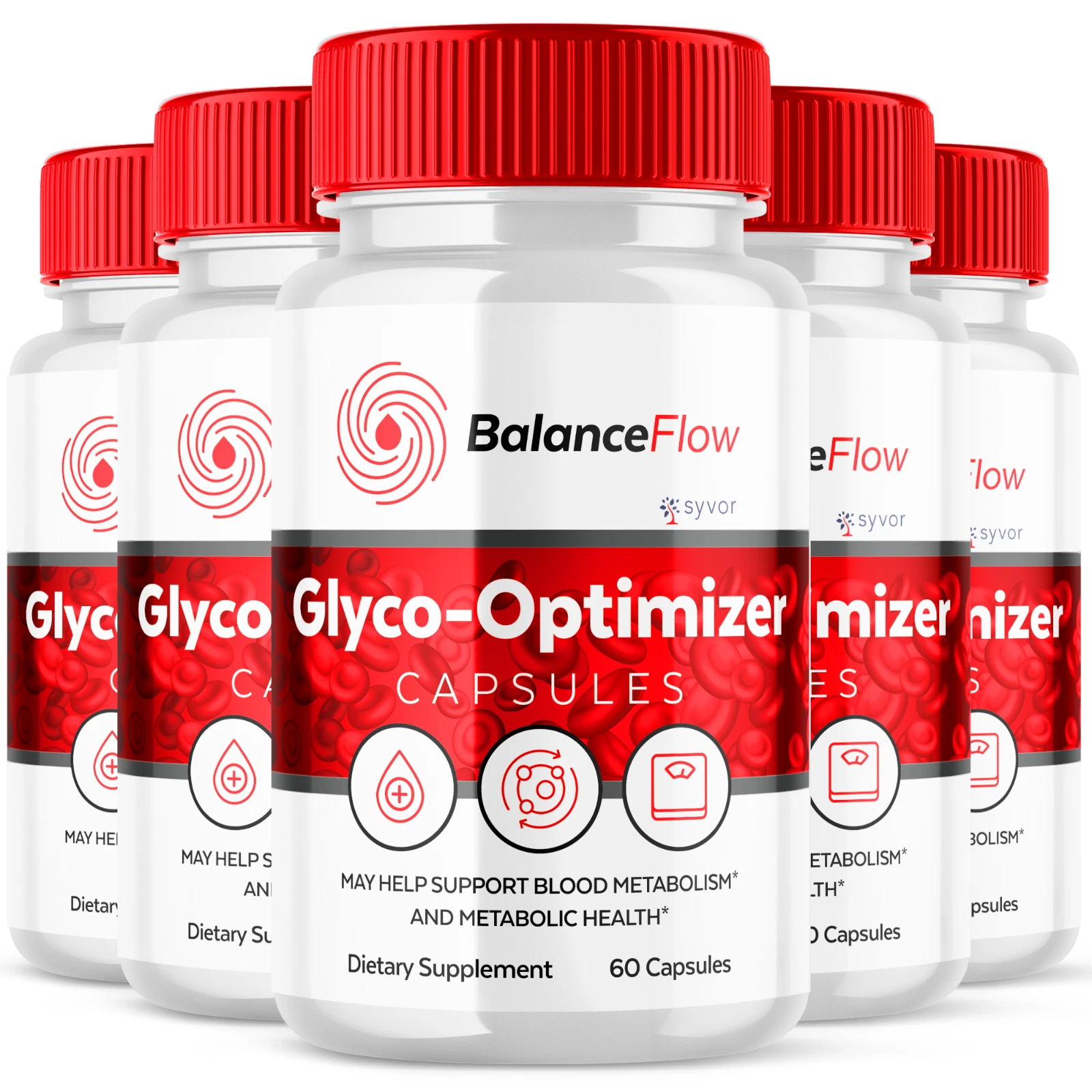 Balance Flow Glyco Optimizer Advanced Glycogen Support Supplement 300 Capsules