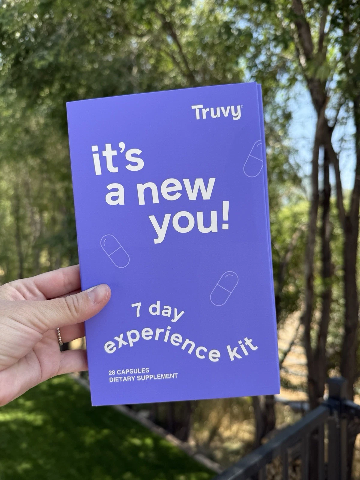 Truvy 7 Day sample. Tru + Vy. TruVision. NEW!! 28 capsules