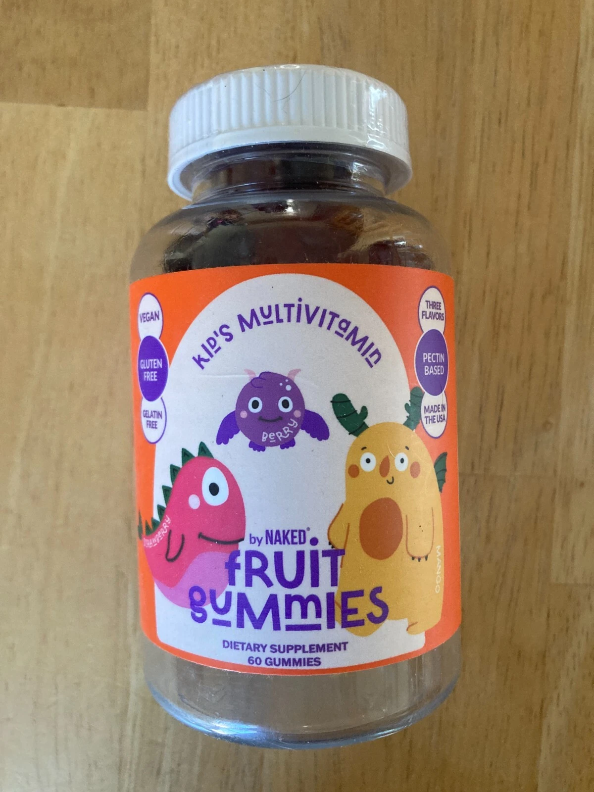 Naked Nutrition Kids Multivitamin Fruit Gummies 60ct