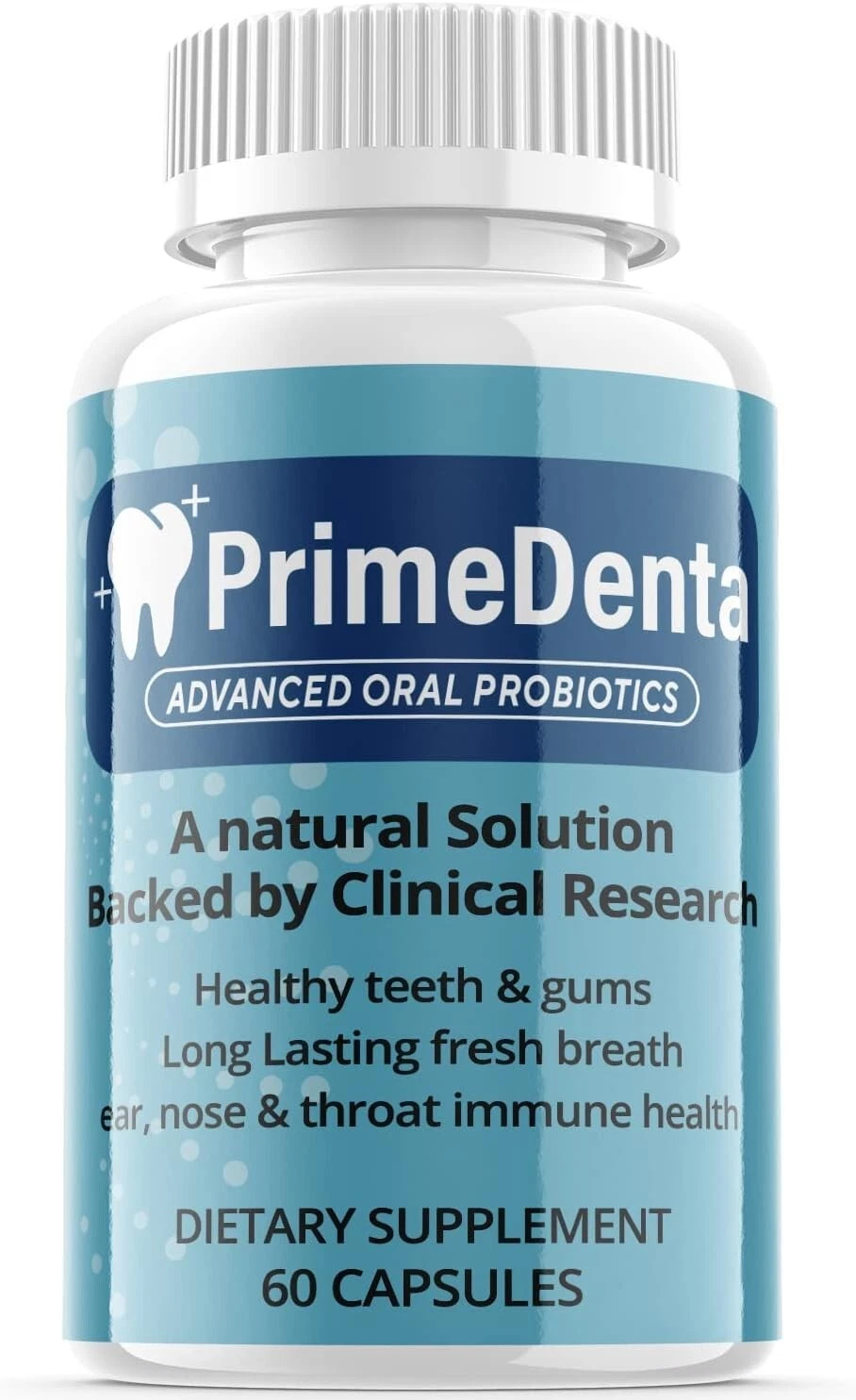1 - Prime Denta Oral Probiotic - Dietary Supplement Pills For Teeth, Gums Repair