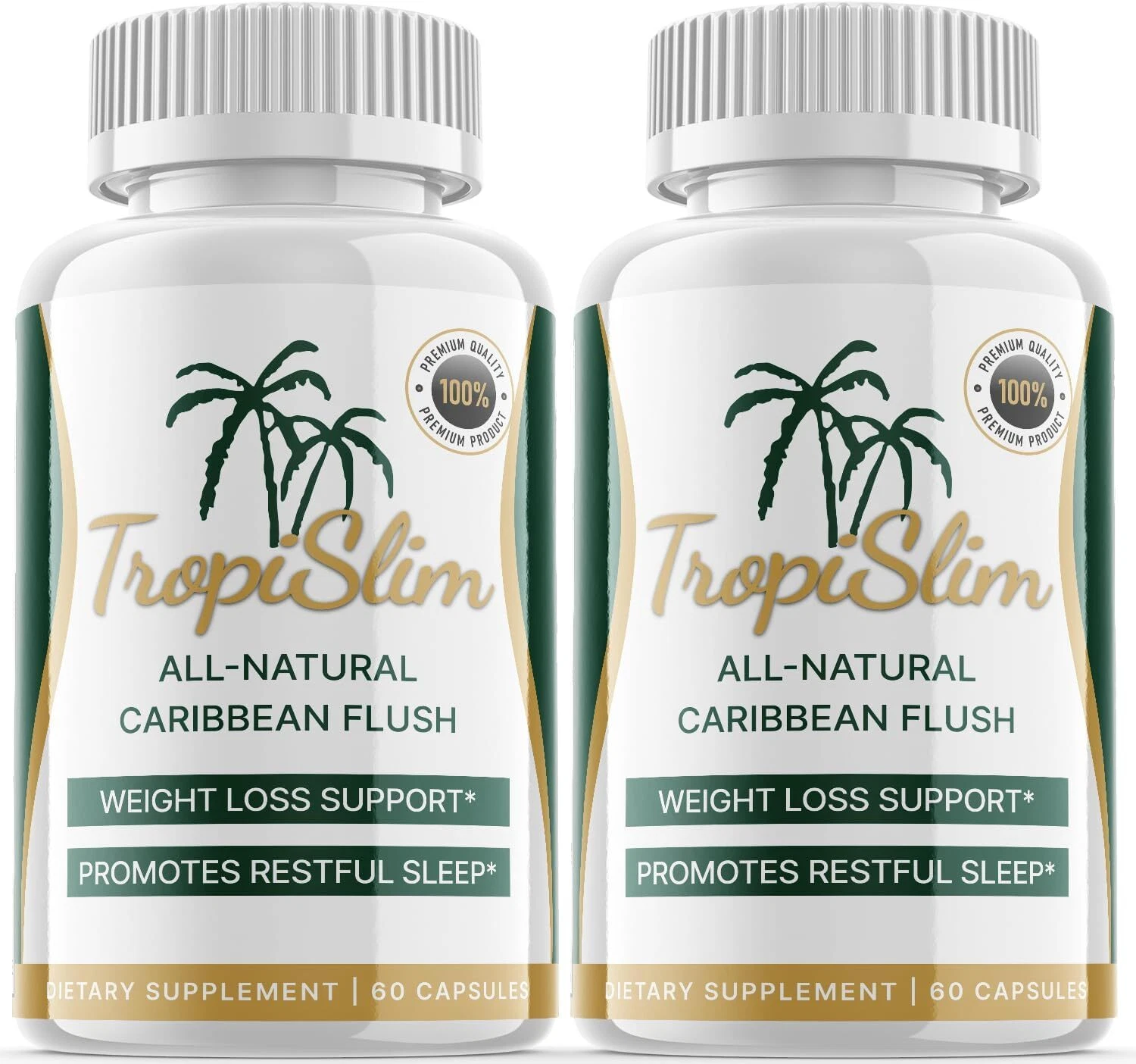 Tropislim Keto Capsules - Tropislim Supplement For Weight Loss ORIGINAL - 2 Pack