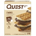 Protein Bar, Smores, 20g Protein, Gluten Free, And Without Sugar. 4 Count (1PK)