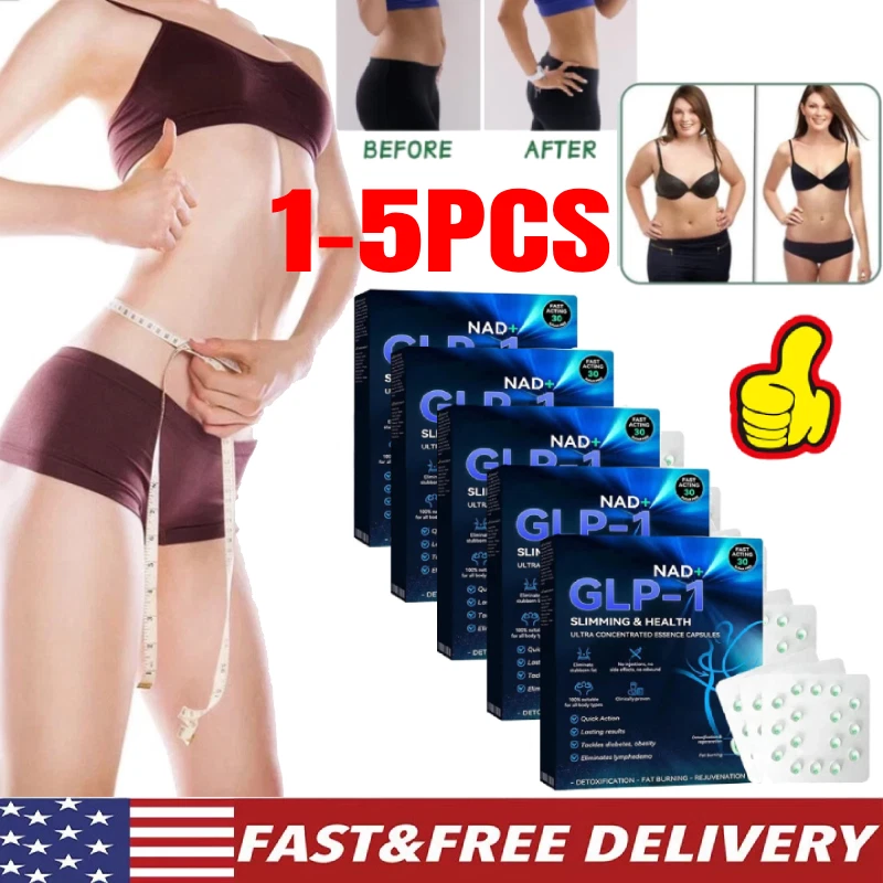 NAD+ GLP-1 Slimming & Health Pearl Peptide Ultra Concentrated Essence Capsules`