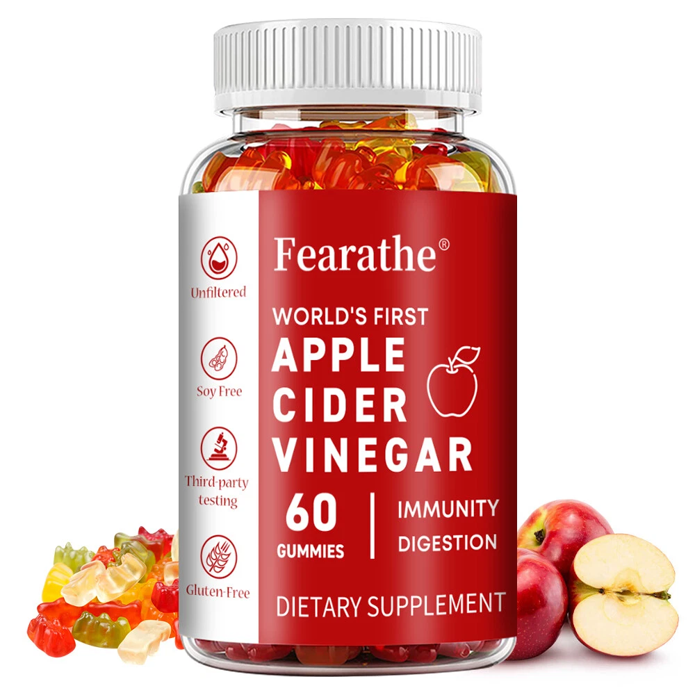 Apple Cider Vinegar Gummies - Supports Weight management & Digestive Health
