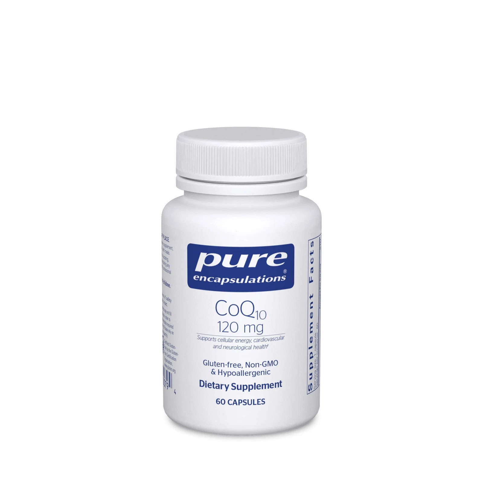 Pure Encapsulations CoQ10 120 mg - 60 Capsules (Exp Date 04/2027)